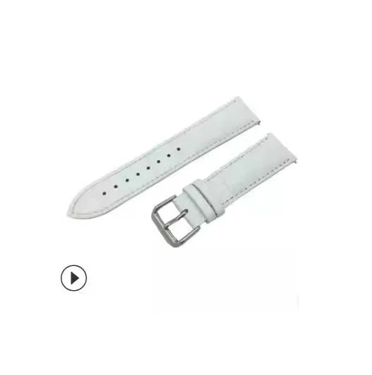Genuine leather active watch band for Galaxy Watch 46mm in Black, Brown, Pink, Red or White