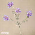 Small Persian chrysanthemum fake bouquet in Autumn Champagne colour used as photography prop