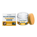 60g tube of cow fat moisturising sunscreen for facial UV protection with mineral filters.
