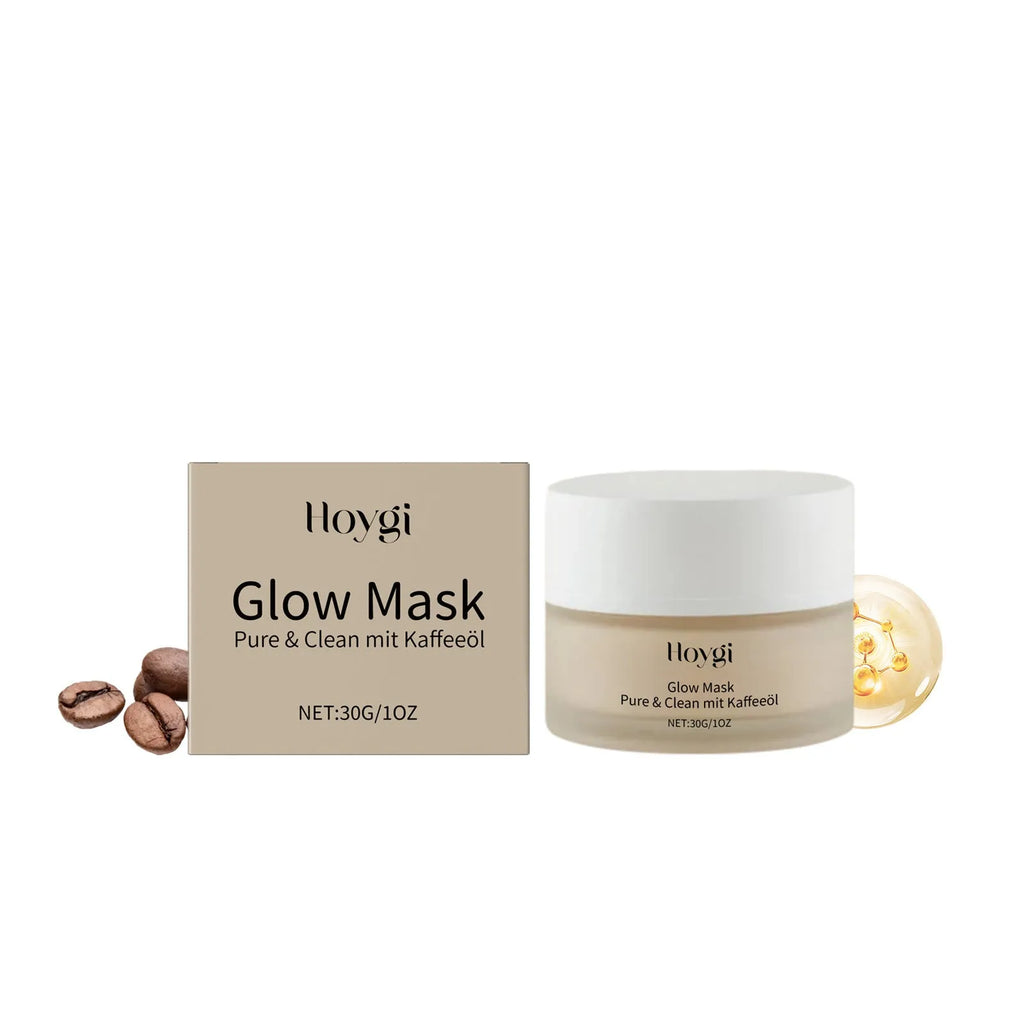 Single facial sheet mask for moisturising and brightening, contains 30g essence with coffee seed oil.