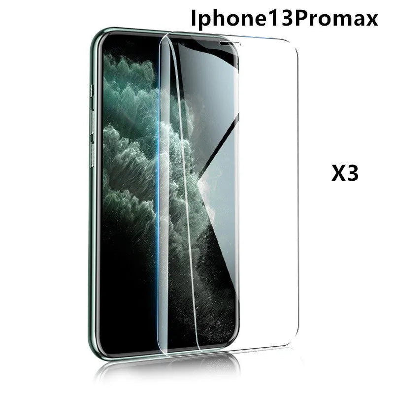 Tempered glass phone screen protector with 9H scratch resistance and 99% light transmittance