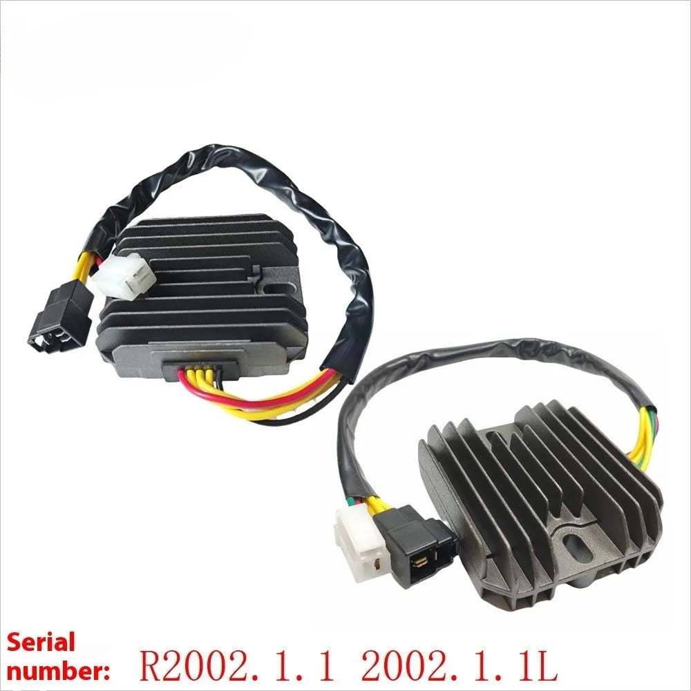 Black three-phase full-wave rectifier model YHC-055 for vehicle electrical systems