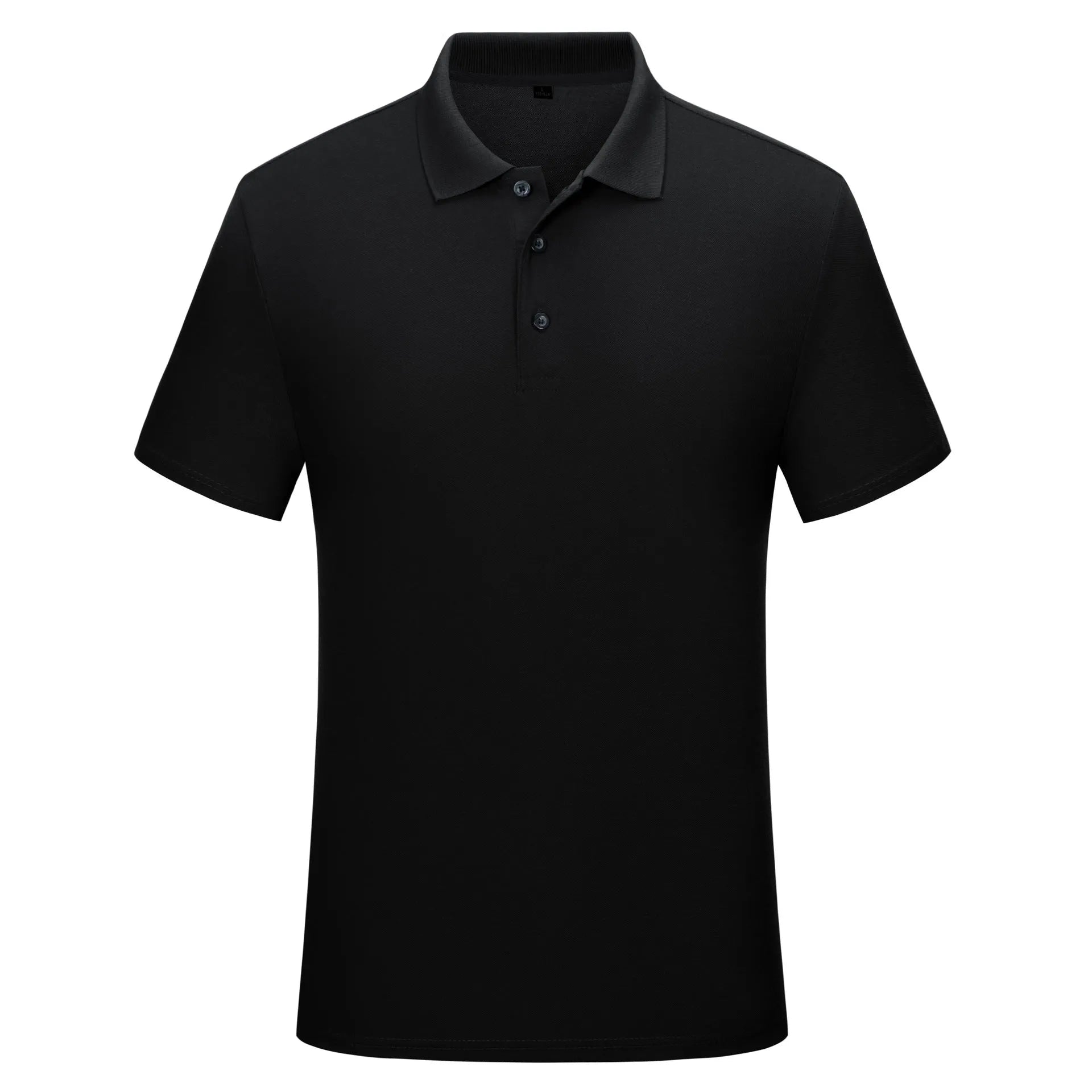 Solid colour cotton short sleeve polo shirt for office uniform, available in multiple colours