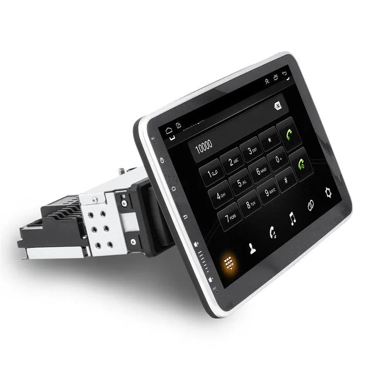 10.1 inch Android central control with 360 degree rotating screen and Bluetooth for universal vehicles