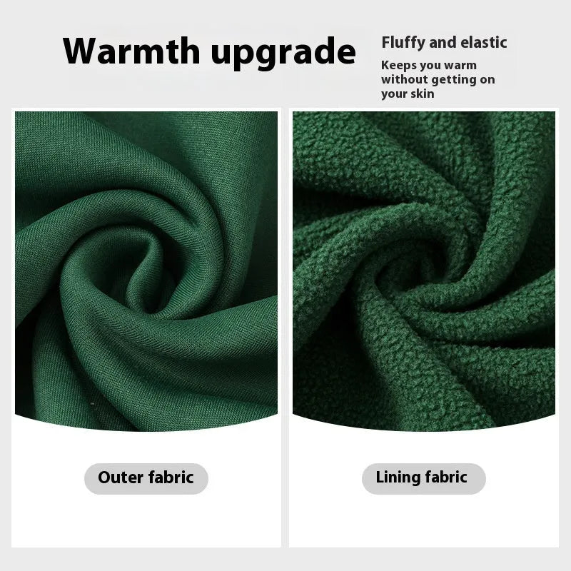 Unisex velvet sweater coat in five colours with long sleeves for winter cold protection