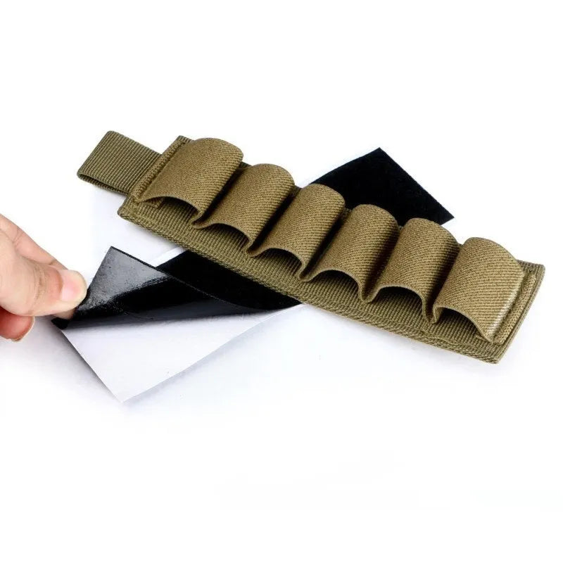 Tactical outdoor 6-hole storage sticker accessory bag in 1000D nylon fabric