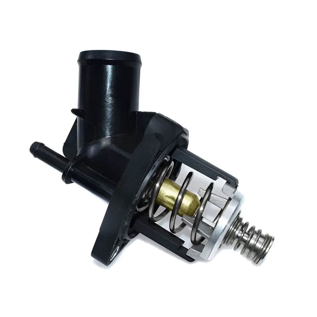 Alloy car thermostat assembly with black finish for Chevrolet and Cadillac vehicles