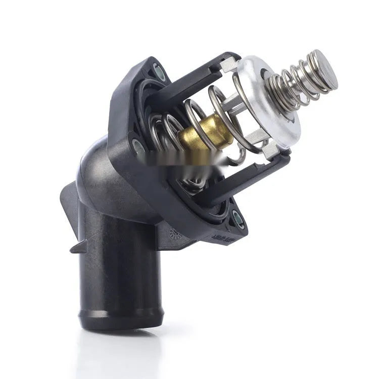 Alloy car thermostat assembly with black finish for Chevrolet and Cadillac vehicles