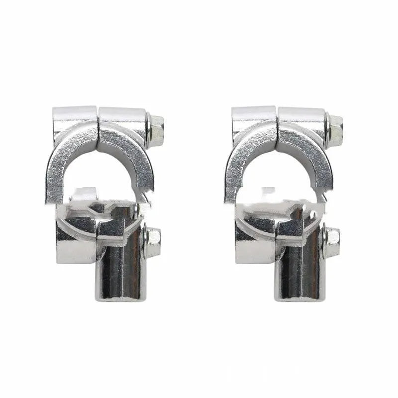 Aluminum alloy motorcycle rearview mirror base for GM models in black finish, 22mm diameter
