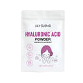 100g tub of hyaluronic acid powder for DIY skincare with one included mask.
