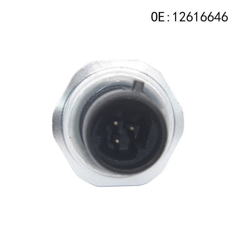Silver metal automotive fuel pressure sensor for part numbers 12616646 12677836 D1846A
