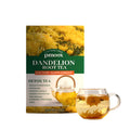 Dandelion leaf and root tea bags, pack of 20, herbal metabolism support infusion