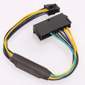 DELL Optiplex ATX 24-pin to 8-pin motherboard power adapter cable, 30cm black