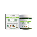 Chest soothing massage cream 100g with mint extract, eucalyptus oil, clove oil, wintergreen oil, olive oil and vitamin E