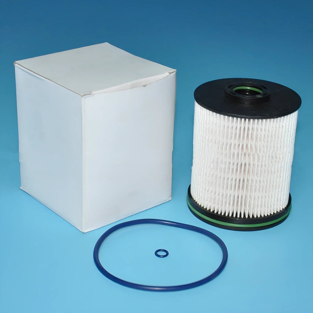 Diesel fuel filter element with gasket for Vauxhall Opel Astra K models showing 106mm height