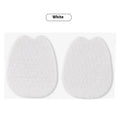 White thin felt shoe tongue stickers for front palm anti-wear protection