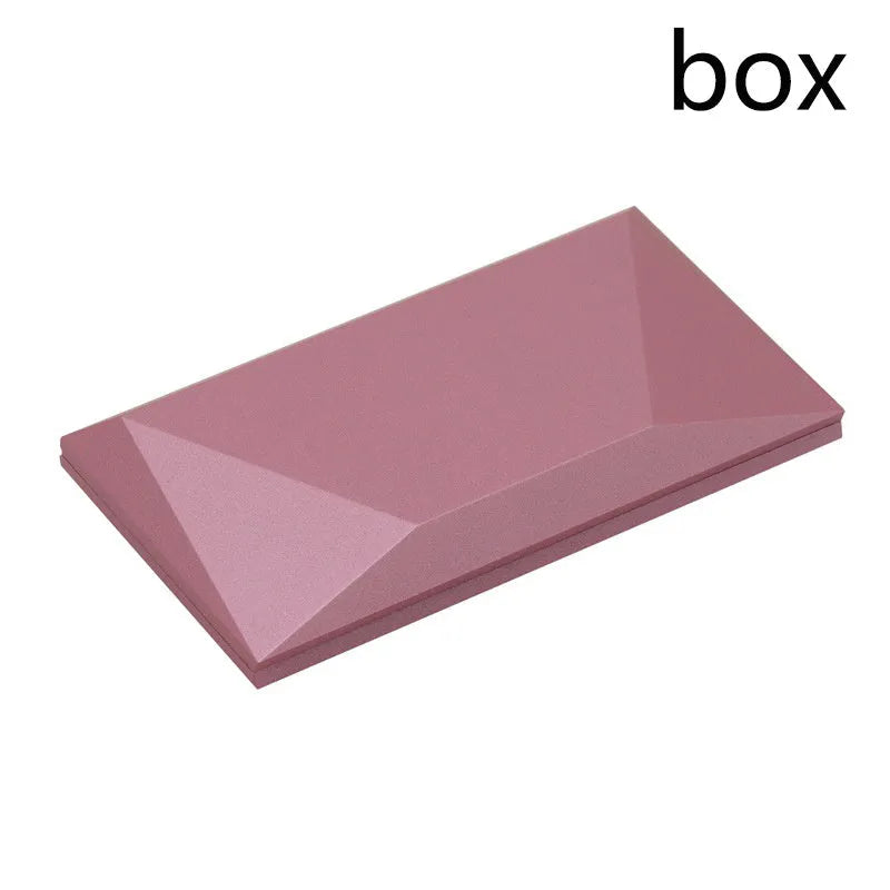 Red heart-shaped rotating ring box with 3D love design and rose flower pattern for jewellery storage