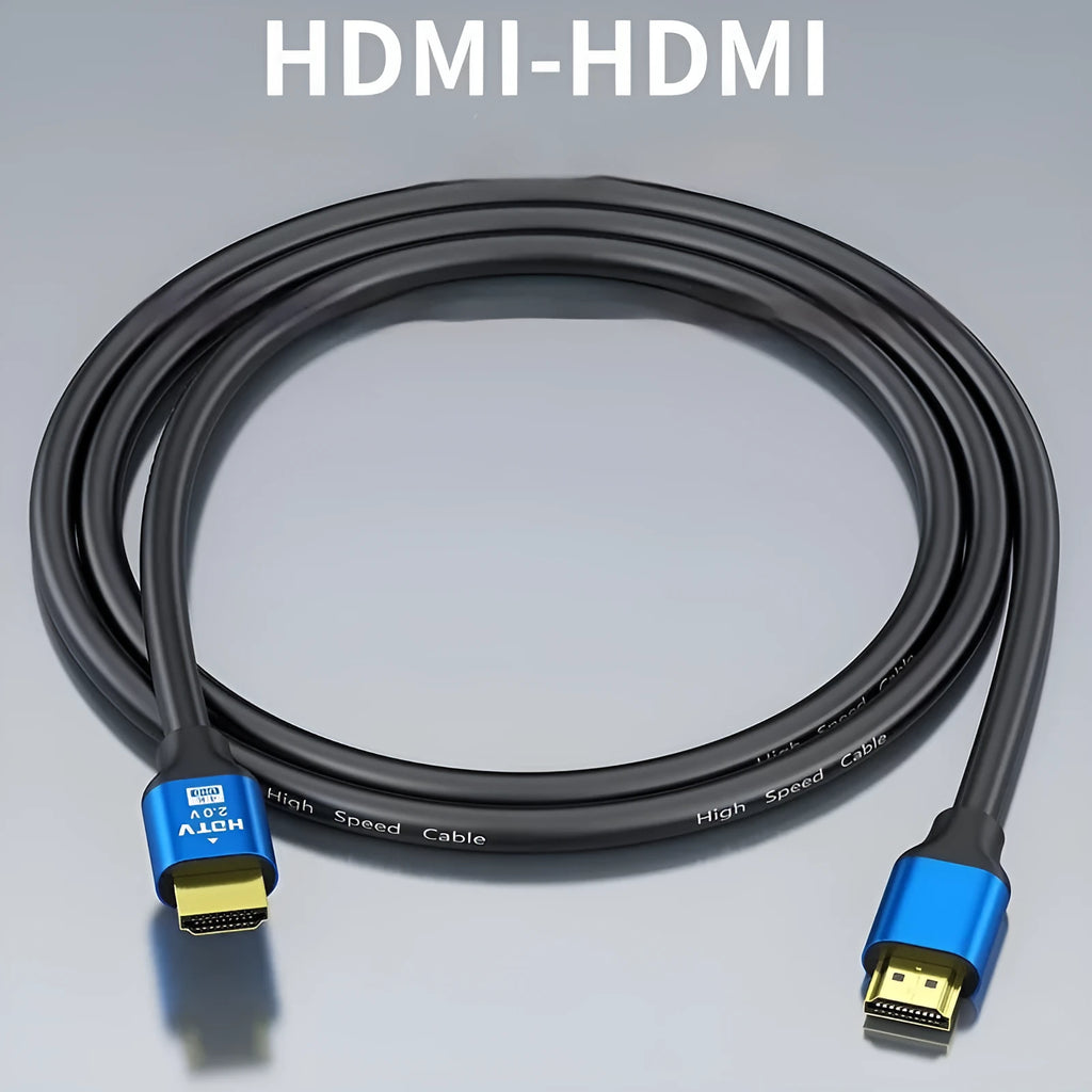 1.5 metre HDMI cable with gold-plated aluminium alloy connectors for computer and TV connections