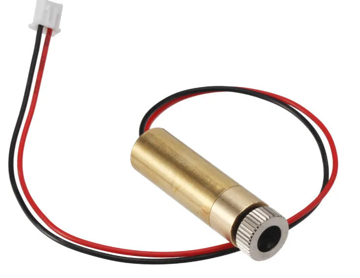 Yellow 12x45mm 445nm blue laser module with adjustable focus for CNC engraving machine accessories