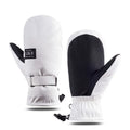 Black thermal cycling gloves with touch screen fingertips for cold weather bicycle riding