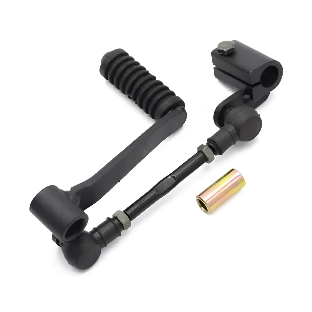 Black metal and ABS gear shift lever for Italika DT200, DT250, FT180, FT250, RT180 motorcycles