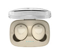Bluetooth TWS sports mini wireless headset in black boxed packaging, ABS earplug style