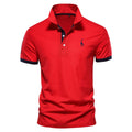 Men's slim fit grey T-shirt featuring a detailed embroidered deer design on the chest.