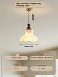 French style mid-ancient retro adjustable dining room chandelier with hardware and wood art fabric in large size