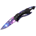 13cm CS GO Karambit knife pattern PVC sticker for car body scratch cover.