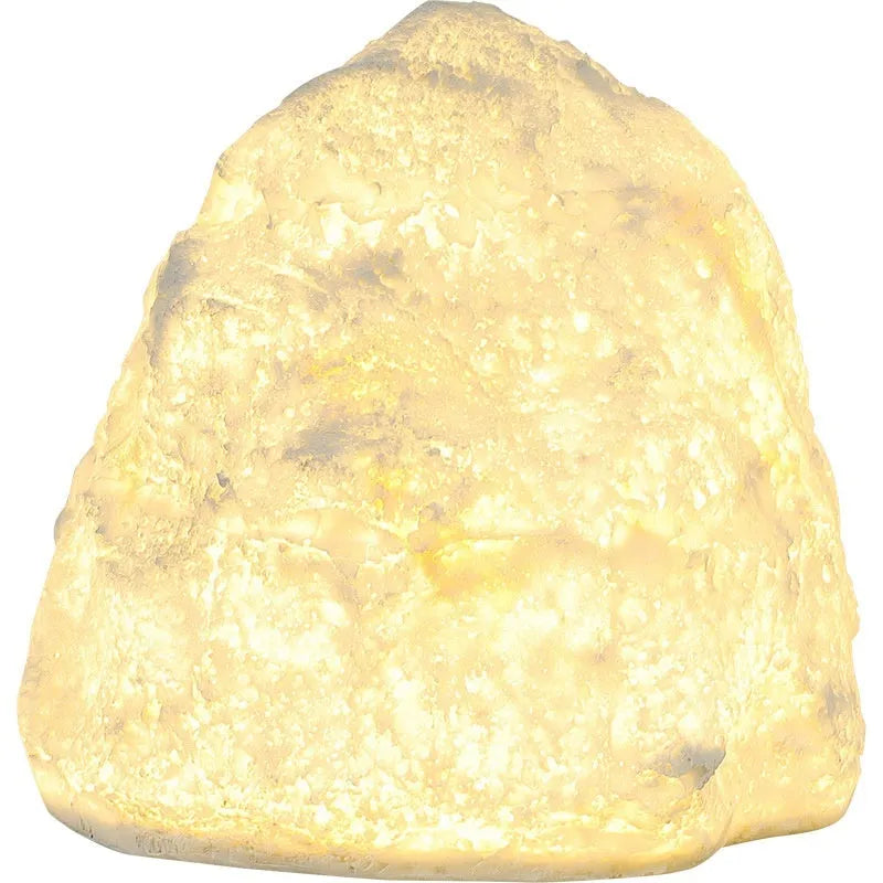 Outdoor stone resin floor lamp with warm light, IP65 waterproof, Model A 30x40cm