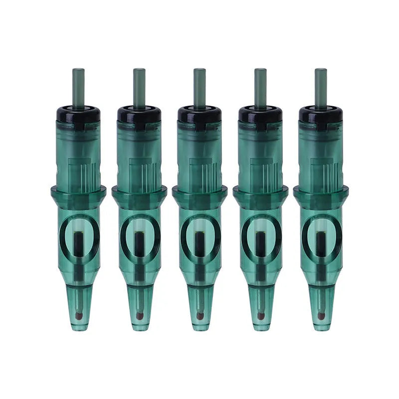 Tattoo ballpoint pen tool for drawing lines and colouring, shown in multiple colour options.