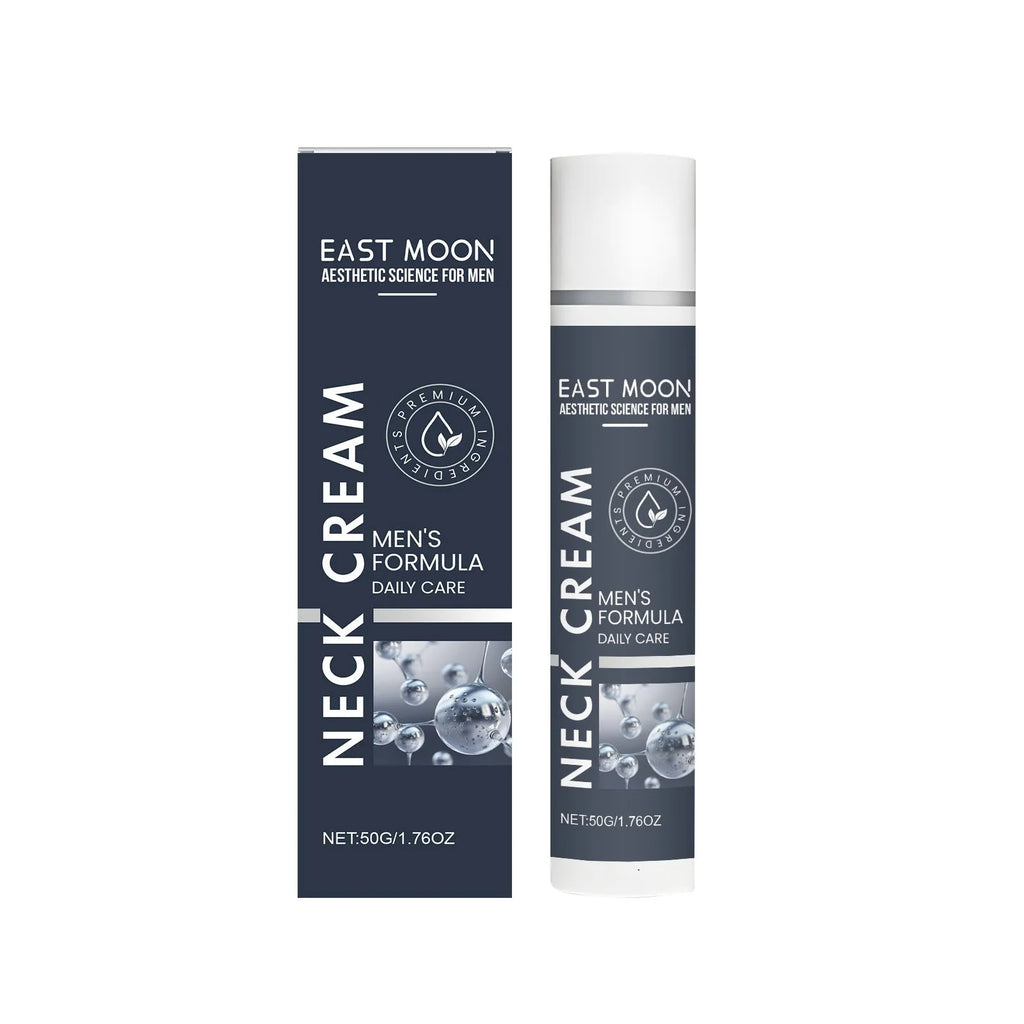 50g tube of men's neck cream with collagen and retinol formula