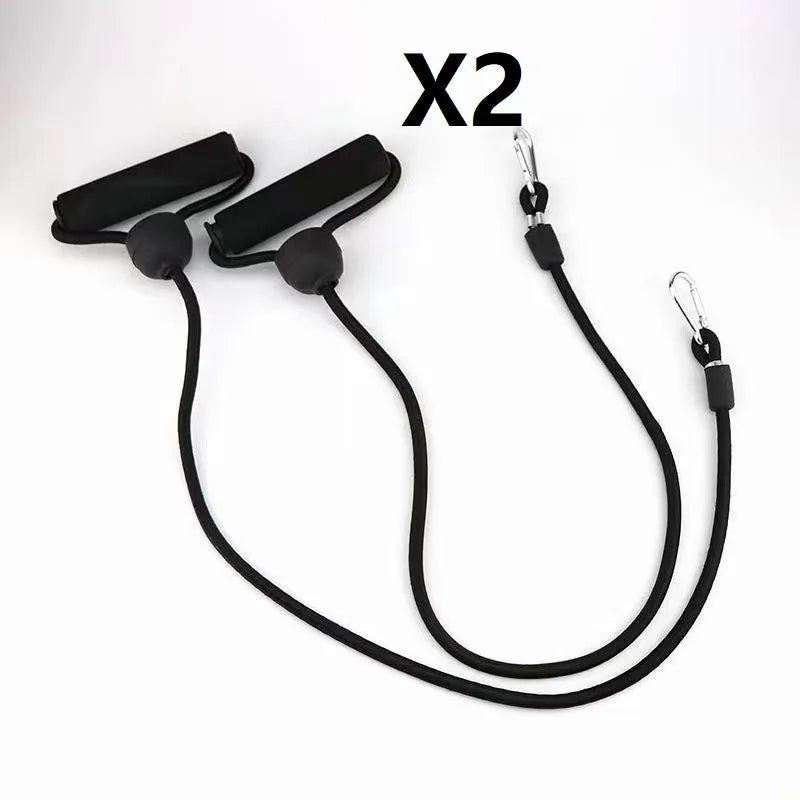 Power Plate treadmill drawstring with red sponge plastic handle