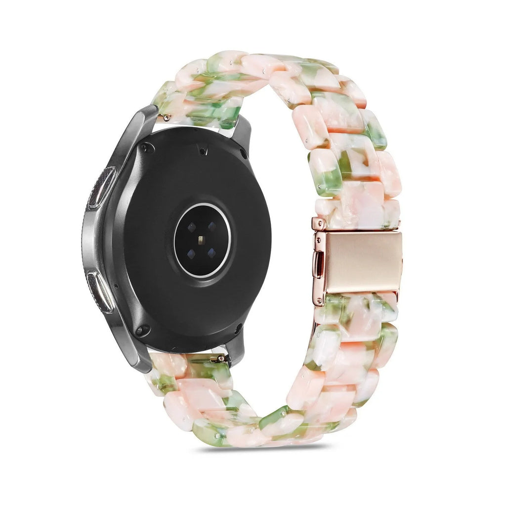 Universal 22mm resin watch strap in multiple colours for Apple Watch, 170mm length