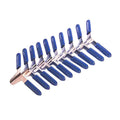 Pack of stainless steel clip lock clips for household hardware repair and DIY fastening