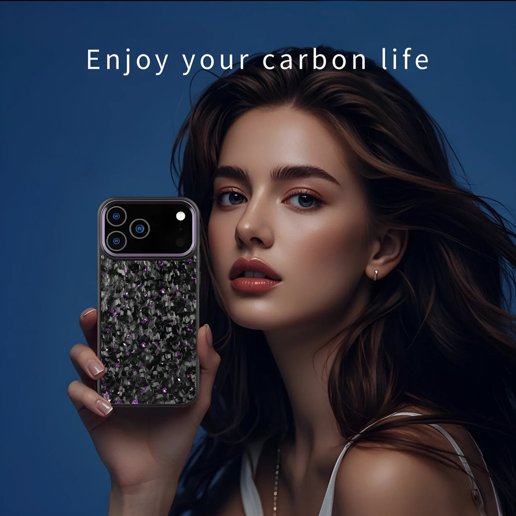 Small grain phone case for iPhone 17 in blue, showing textured back and camera cutout