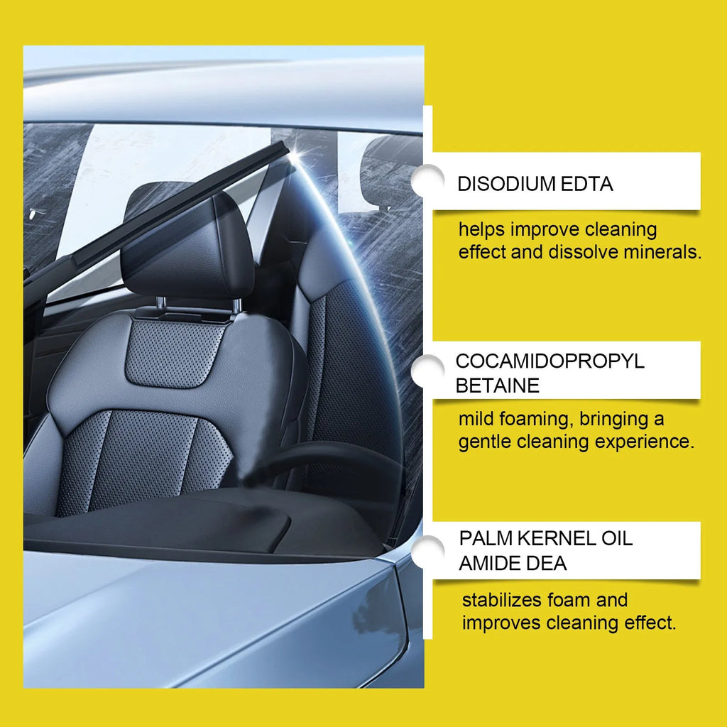 200ml car glass decontamination cleaner with rainproof and fogproof formula