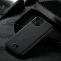 Black PU leather all-inclusive phone case for Samsung Galaxy S21 S22 S23 S24 Note20 Ultra Plus