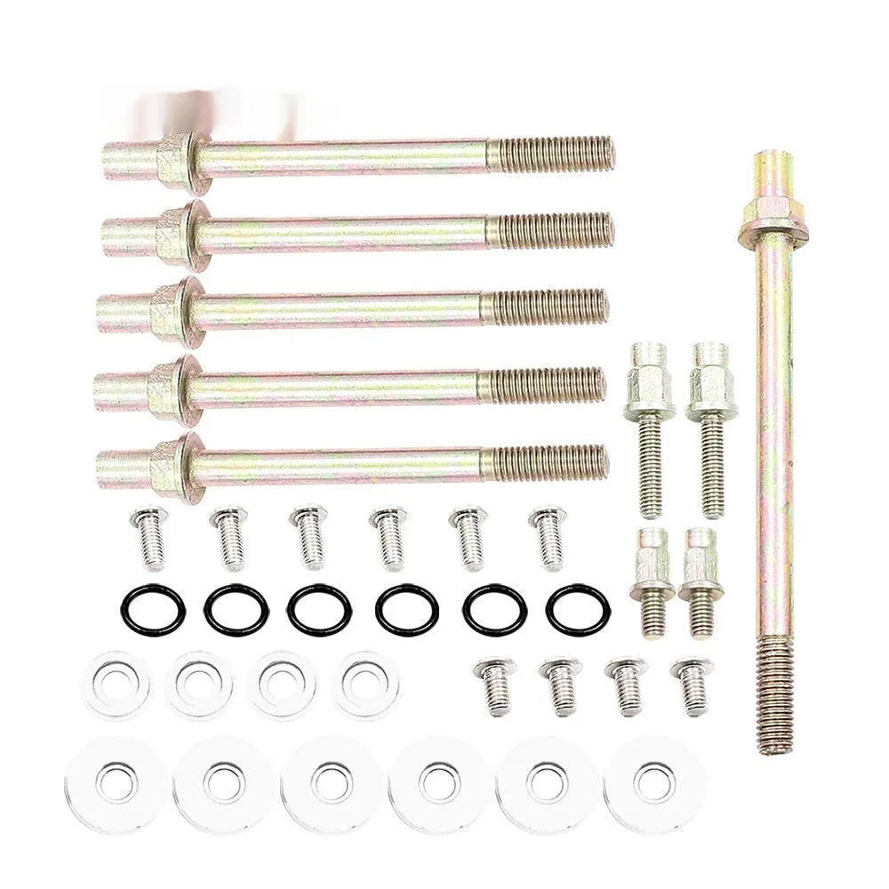 Aluminium alloy engine gasket kit for Honda Civic K Series in black, blue, red, silver colours.