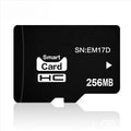 256MB TF memory card with a built-in mini speaker, shown with gift packaging.