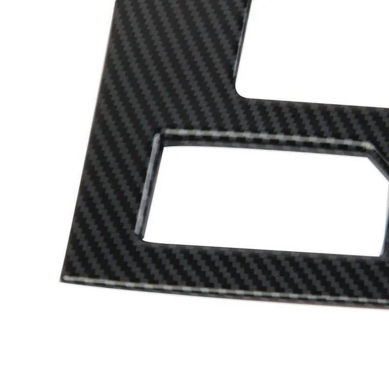 Central gear box plastic modification part in carbon fiber ABS, 40.5x15.5x4mm