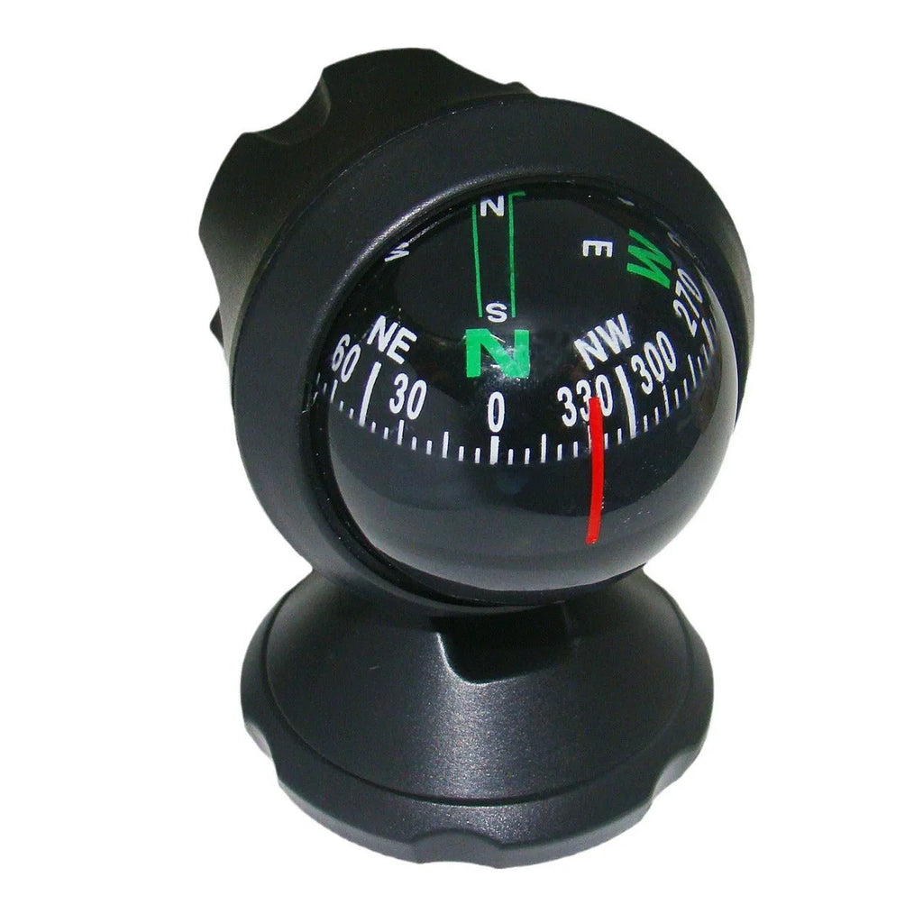 Car Compass Type-R black ABS traditional style compass ball for vehicle navigation