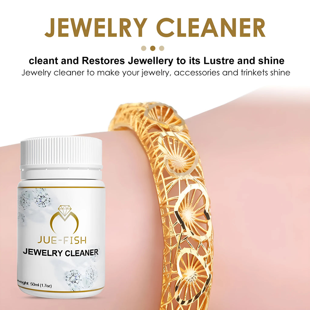 50ml bottle of jewellery cleaner for metal and diamond rust and ash removal