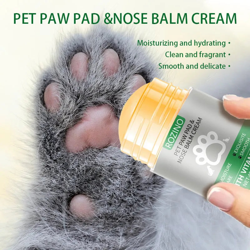 Pet paw and nose cream with green tea and herbs, 40g tube for dogs and cats