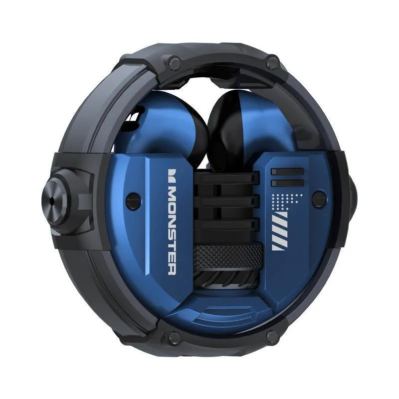 Radio Competition in-ear Bluetooth headset in sky blue and emerald for e-sports gaming