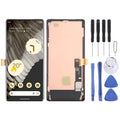 OLED LCD touch screen assembly with frame for Google Pixel 7 Pro GP4BC GE2AE, 700x920 resolution, with toolkit