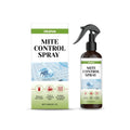 120 ml bottle of mite control spray with menthol for household use on bedding.