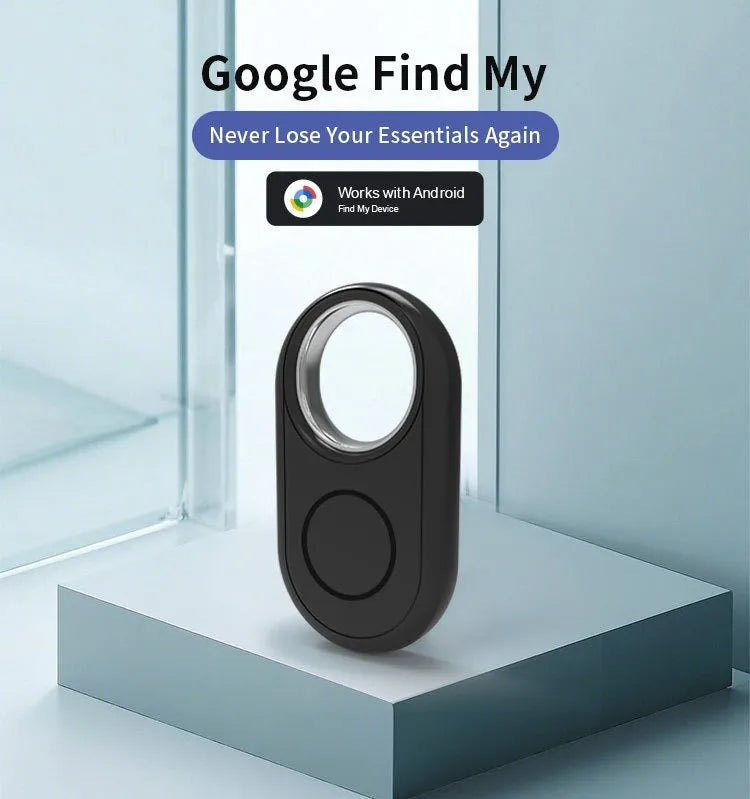 ITag anti-loss GPS tracker for keys and backpack, available in black, light blue, pink, white colours