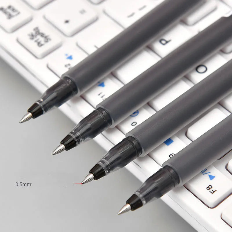 Xiaomi gel pen with 0.5mm black ink, plastic shell, for office use