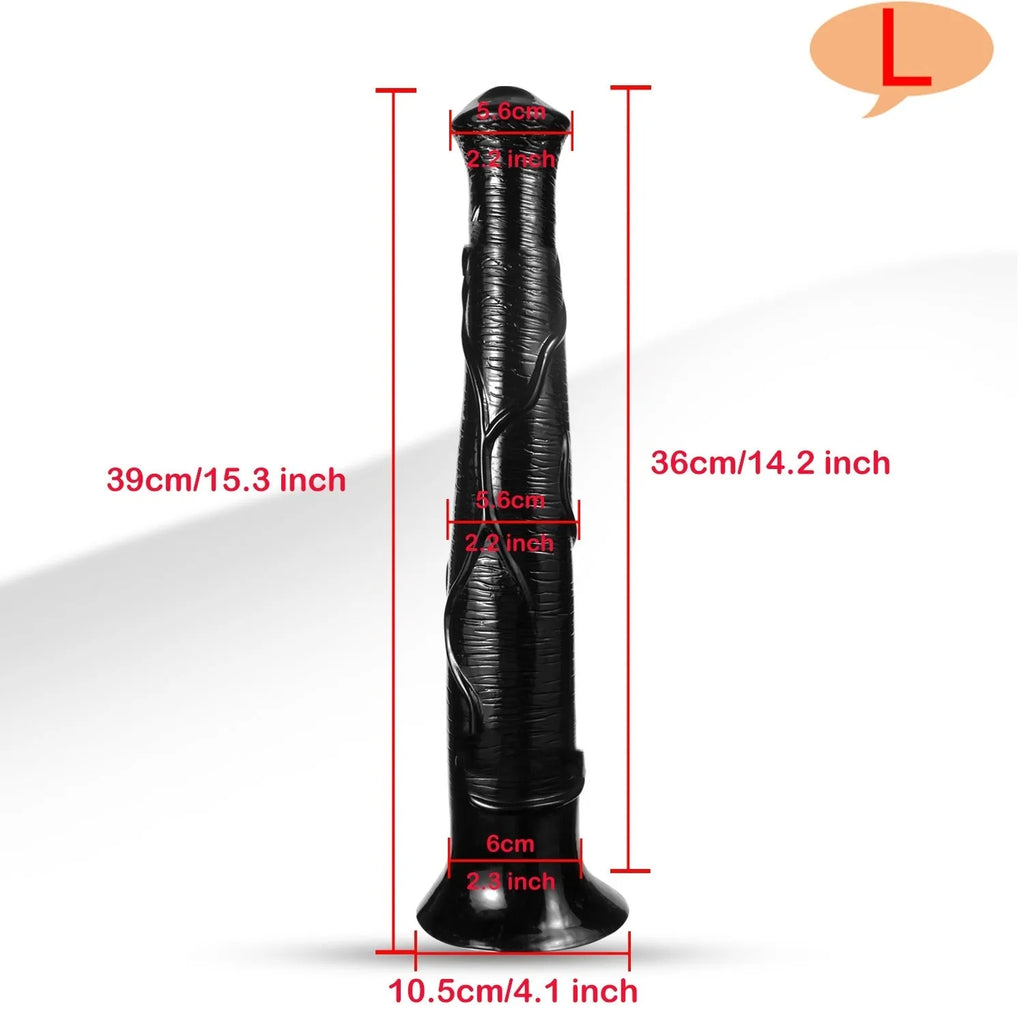 Special-shaped super long PVC horsewhip in black or flesh colour, S M L adult novelty item